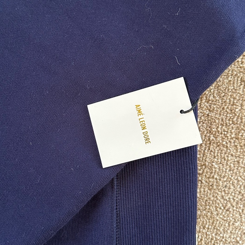 Aime Leon Dore Navy Crewneck Sweater - Picture 6 of 8